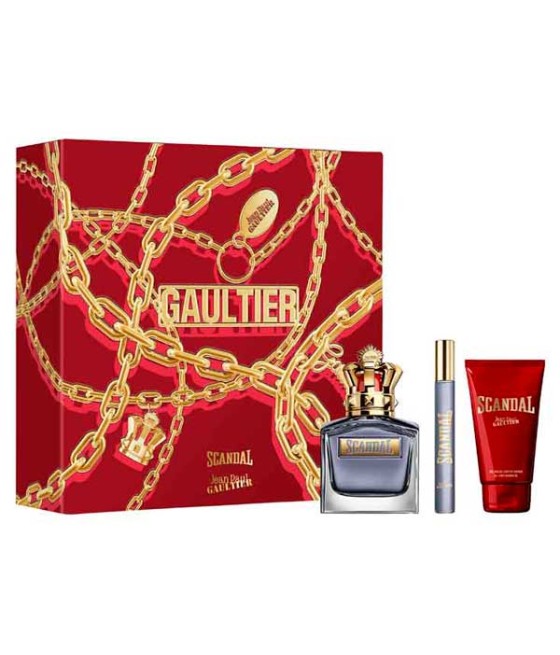 TengoQueProbarlo Estuche Jean Paul Gaultier Scandal for Him Eau de Toilette 100 ml + Regalo JEAN PAUL GAULTIER  Estuche Perfume 