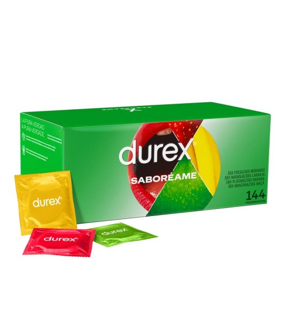 Durex Preservativos Sabores Saboréame 144 ud
