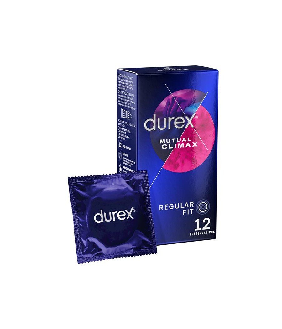 TengoQueProbarlo Durex Mutual Cl?max 12 ud DUREX  Anticonceptivos y Preservativos Retardantes