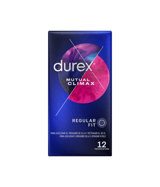 TengoQueProbarlo Durex Mutual Cl?max 12 ud DUREX  Anticonceptivos y Preservativos Retardantes