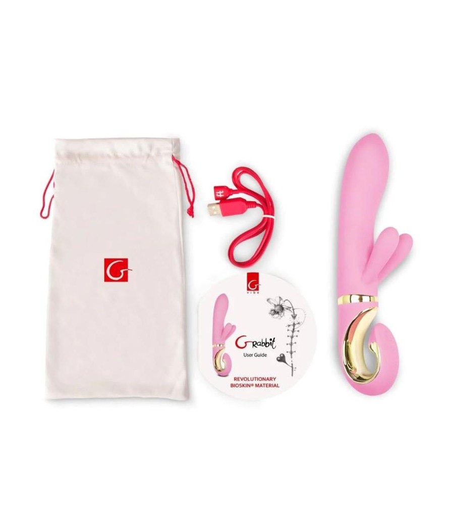 TengoQueProbarlo Grabbit Candy Vibrador Rosa GVIBE  Rotadores para Mujer