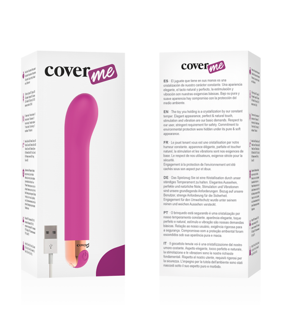 TengoQueProbarlo COVERME - G-SPOT VIBRATOR 10 VELOCIDADES COVERME  Vibradores para Mujer
